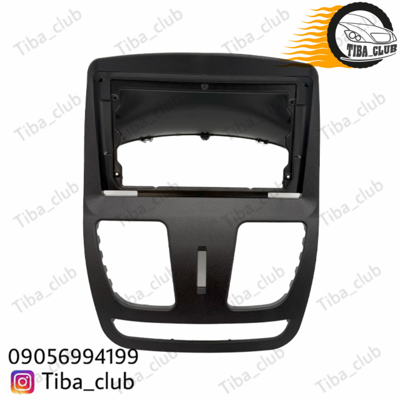 قاب مانیتور ۹ اینچ ساینا و کوییک مشکی